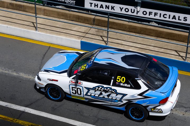 Car 50 at Queensland Raceway